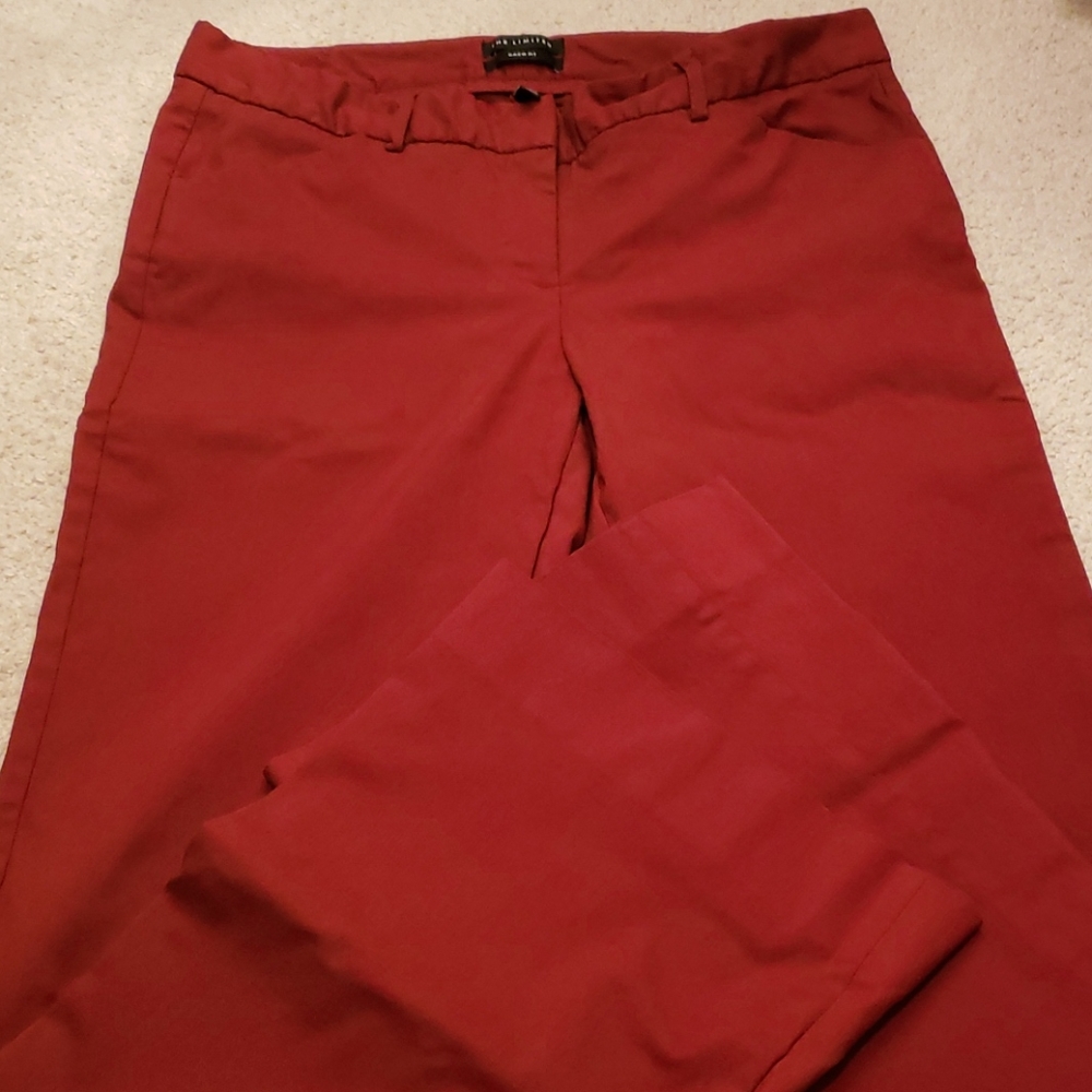 The Limited Drew Fit - size 8, dark red